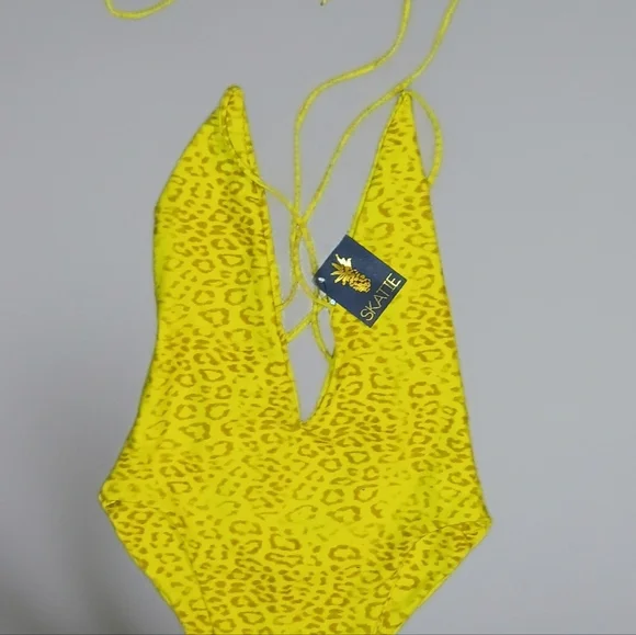 Skatie Lynn Tulum One Piece Yellow S - Picture 4 of 15